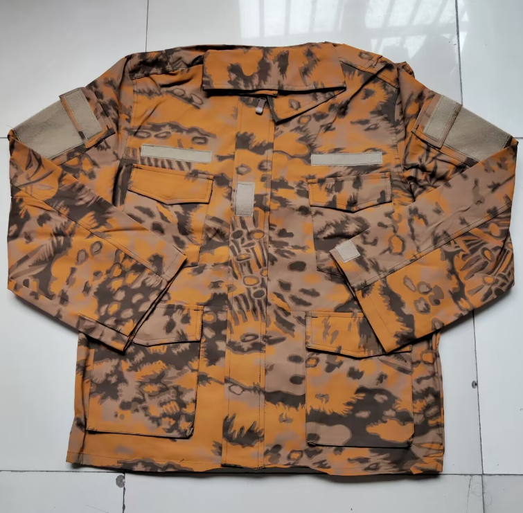 Camo Pattern Set - German Palm Pattern Camouflage Uniform Autumn