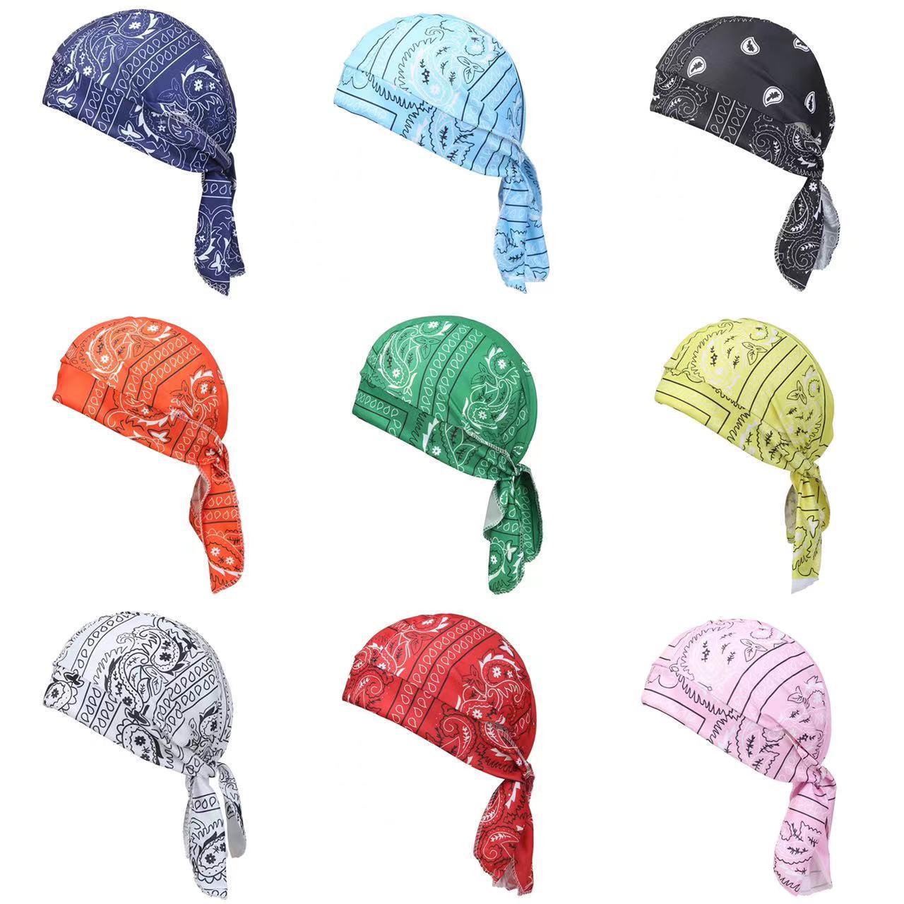 Street Fashion Hats - Men's Bandana Scarf Cycling Headscarf Handkerchief