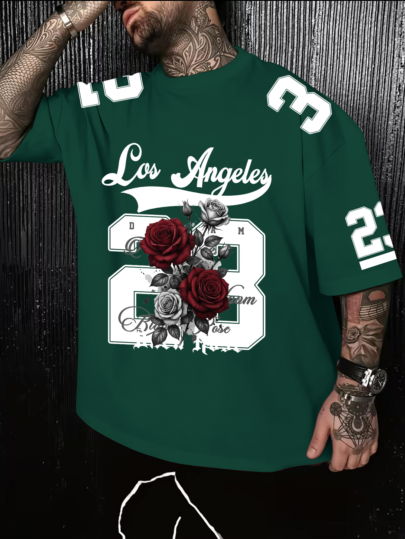 Men's American Retro Los Angel - Street Fashion Los Angeles avis et prix