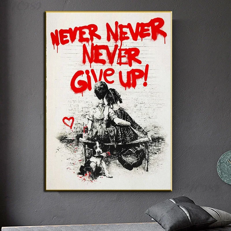 Banksy Graffiti Wall Art, Neve - Street Fashion Poster avis et prix