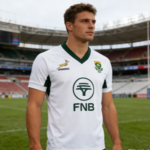 South Africa Springboks Green  - Street Fashion Logo avis et prix
