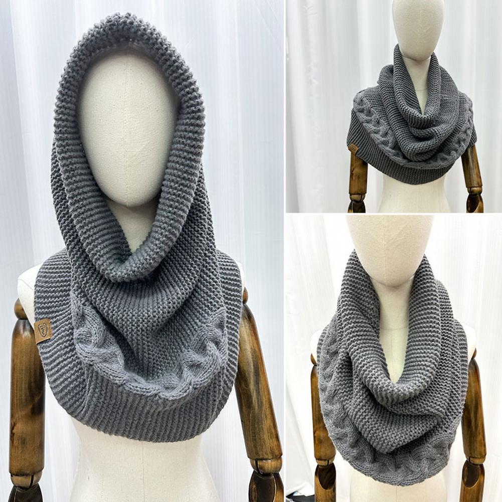 Winter Knitting Scarf Women Me - Street Fashion Hats avis et prix