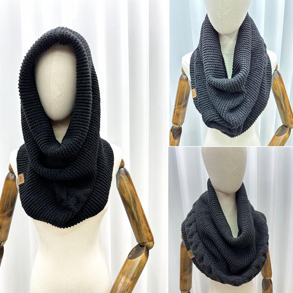 Winter Knitting Scarf Women Me - Street Fashion Hats avis et prix