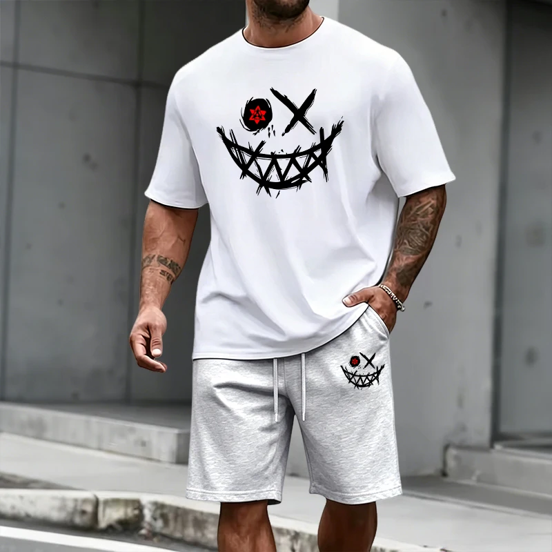 2026 Summer Men's Set T-shirt& - Street Fashion Mood avis et prix