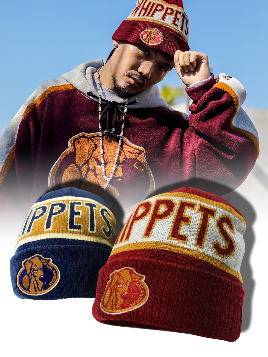 Retro Knitted Hat Cold Cap Str - Street Fashion Logo avis et prix