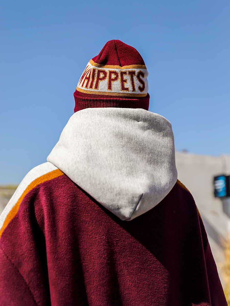 Retro Knitted Hat Cold Cap Str - Street Fashion Logo avis et prix