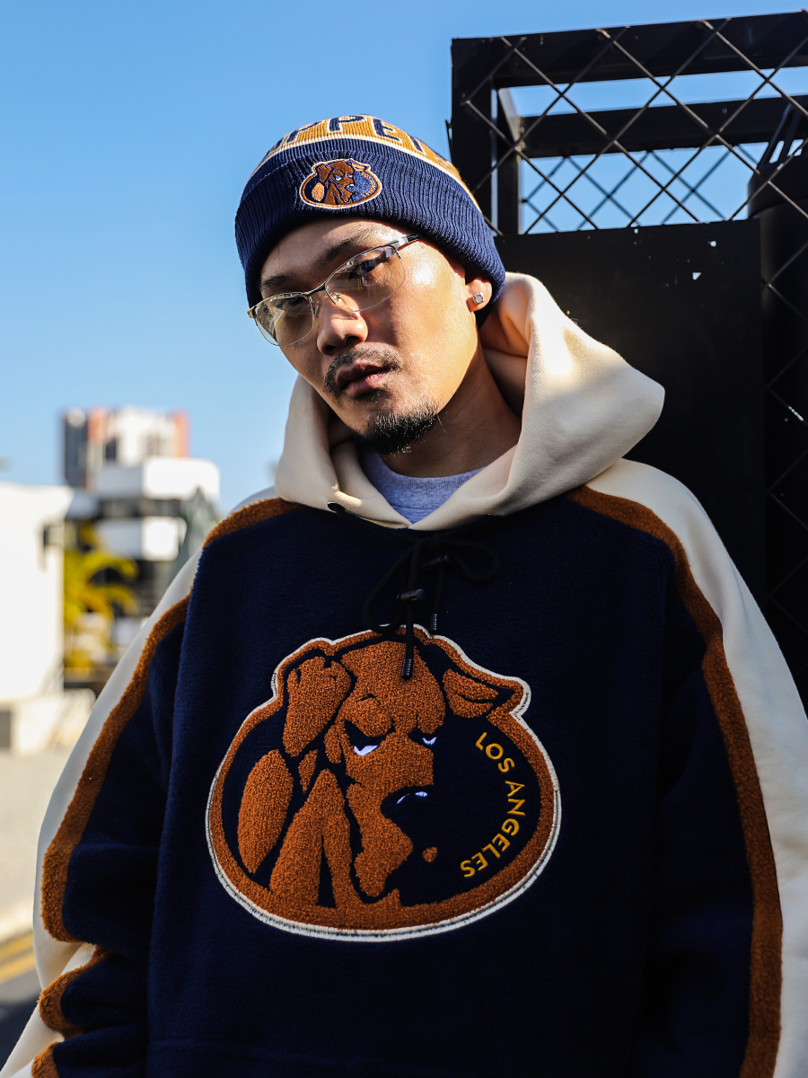 Retro Knitted Hat Cold Cap Str - Street Fashion Logo avis et prix