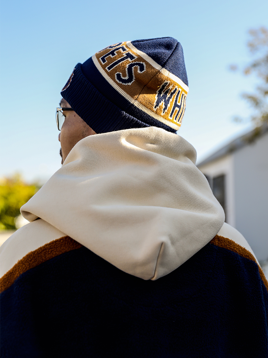 Retro Knitted Hat Cold Cap Str - Street Fashion Logo avis et prix
