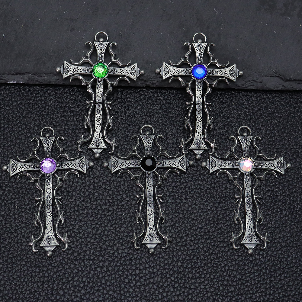2 pieces of retro punk hollow  - Street Fashion Necklace avis et prix
