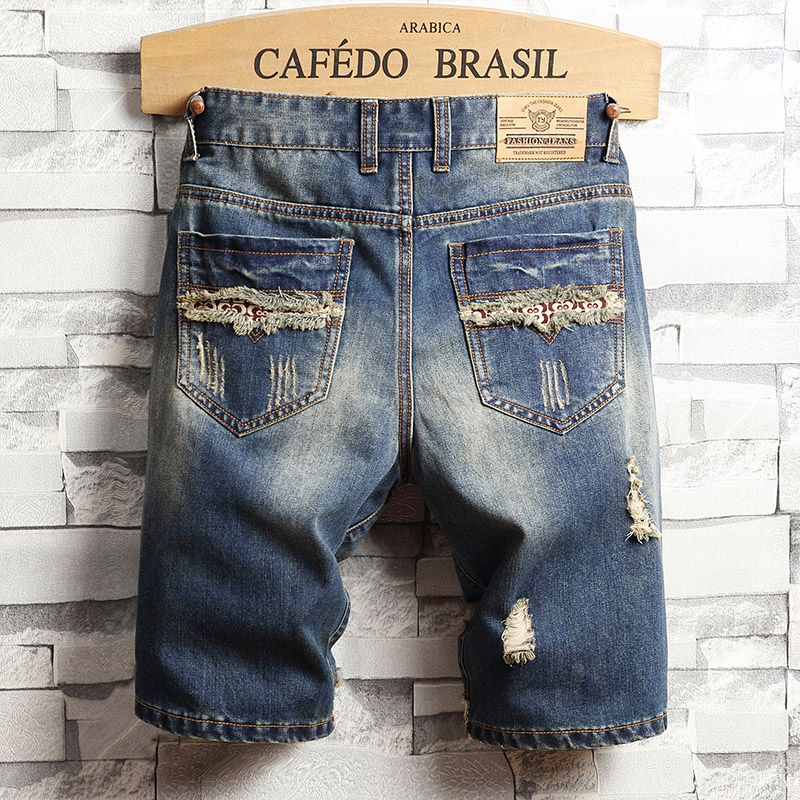 Ripped Hip-hop Denim Shorts Me - Street Fashion Hip Hop avis et prix