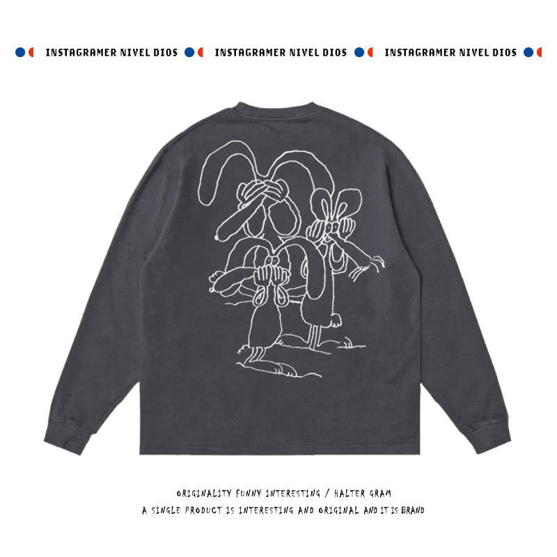 Faionable Oversize Long Sve T- - Longline Tee Oversized avis et prix