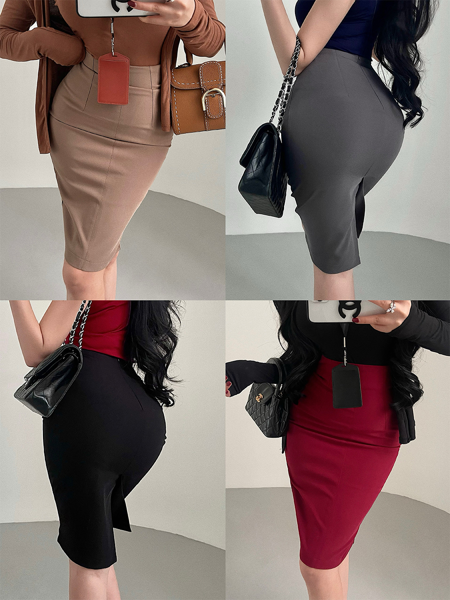Bodycon Skirt Y2K Woman Spring - Japanese Street Fashion Female avis et prix