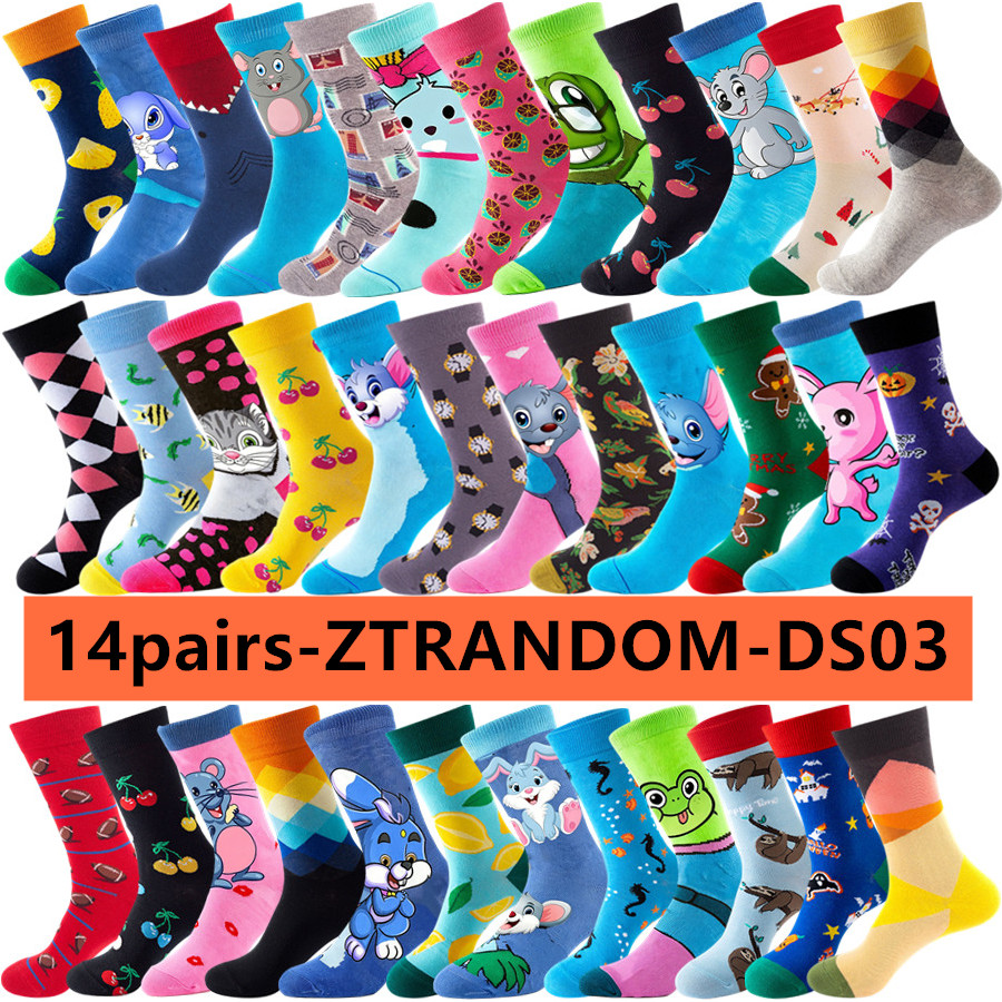 14pairs Anime Casual Crew Sock - Street Fashion Hip Hop avis et prix