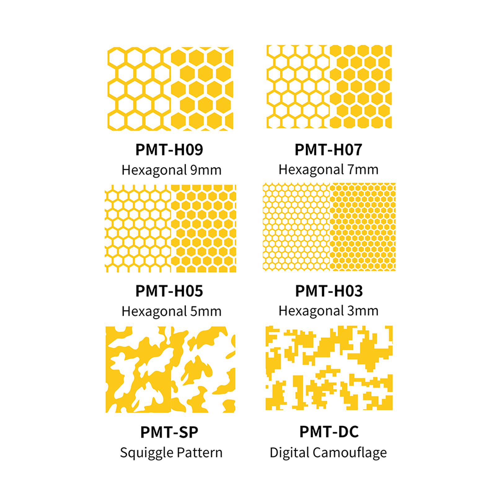 DSPIAE Precut Masking Tape PMT - Camo Pattern Set avis et prix
