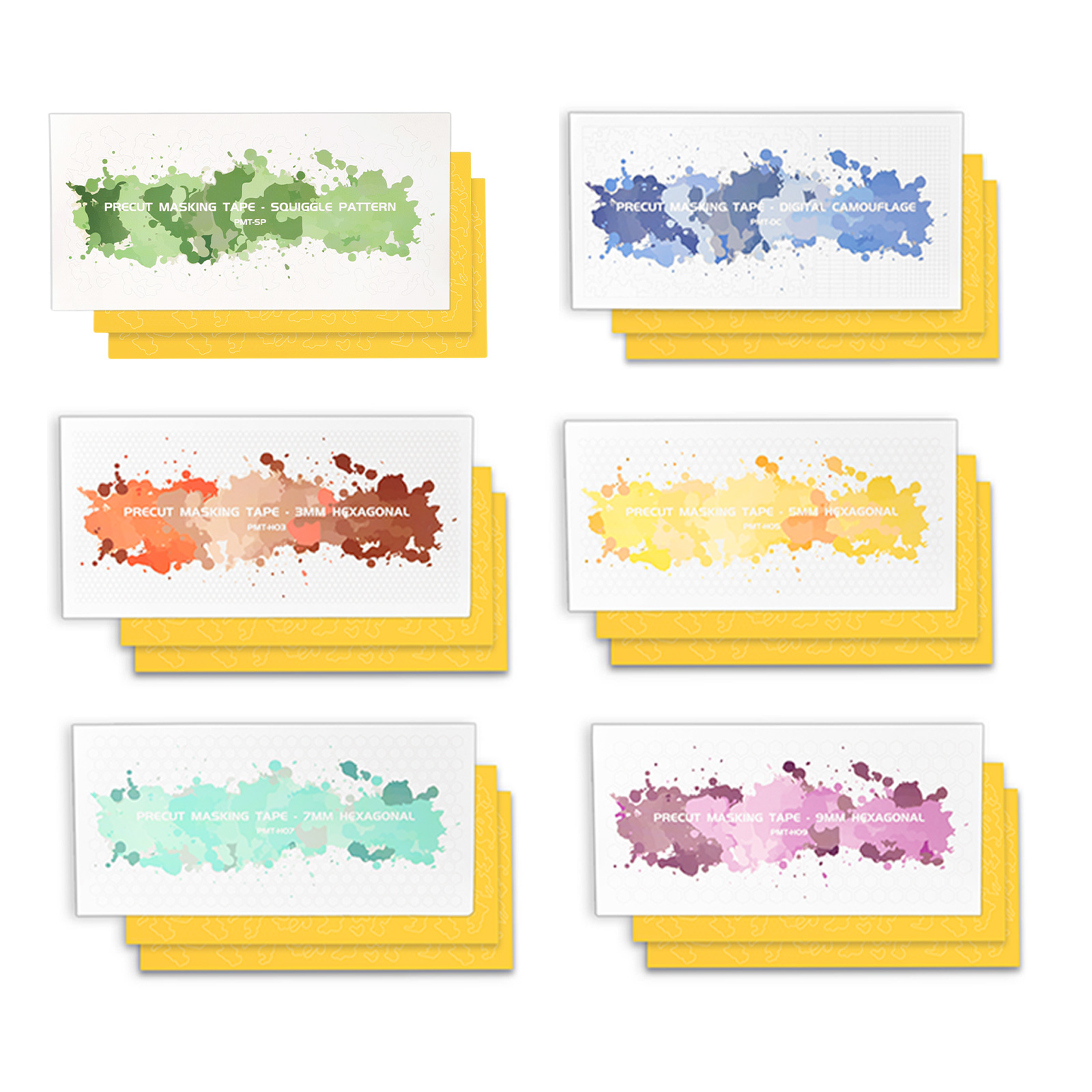 DSPIAE Precut Masking Tape PMT - Camo Pattern Set avis et prix