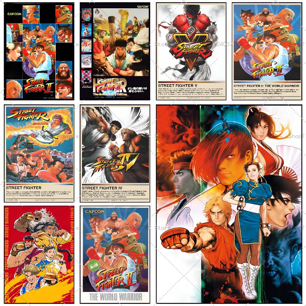 Classic Hot Video Game Street  - Street Fashion Poster avis et prix