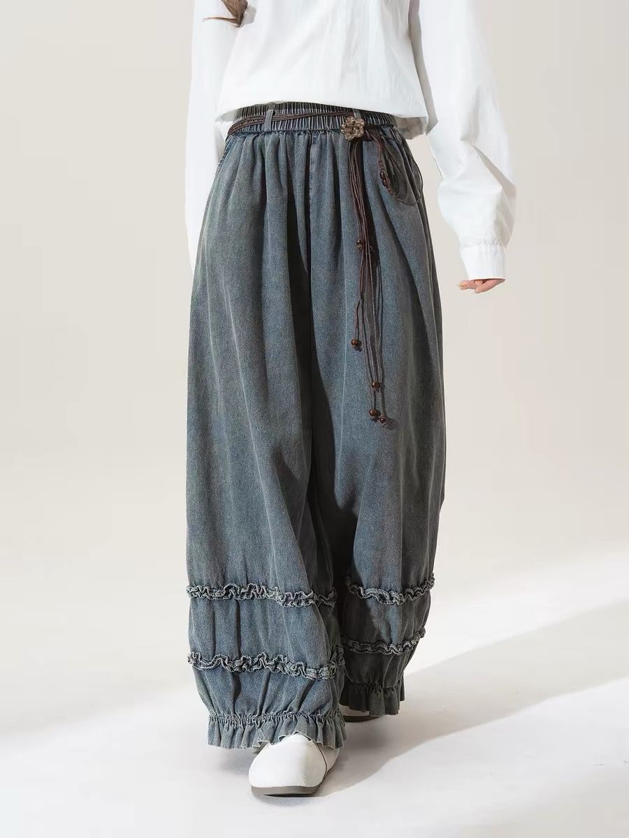 Japanese Retro Solid Color Loo - Japanese Street Fashion Female avis et prix