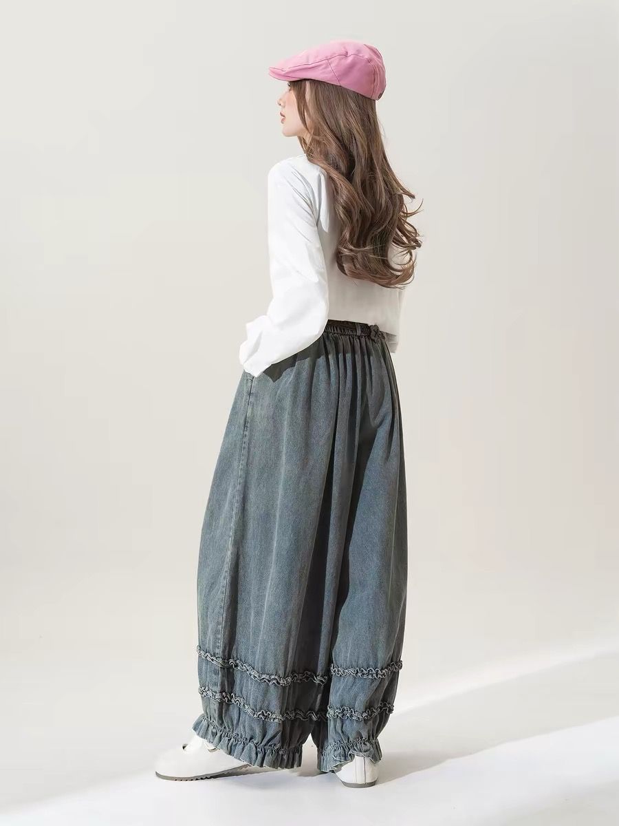 Japanese Retro Solid Color Loo - Japanese Street Fashion Female avis et prix