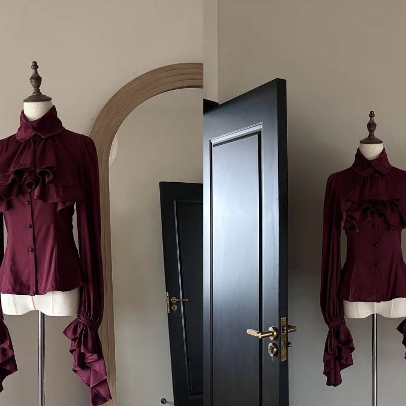 Japanese Style Long Sleeved Ru - Japanese Street Fashion Female avis et prix
