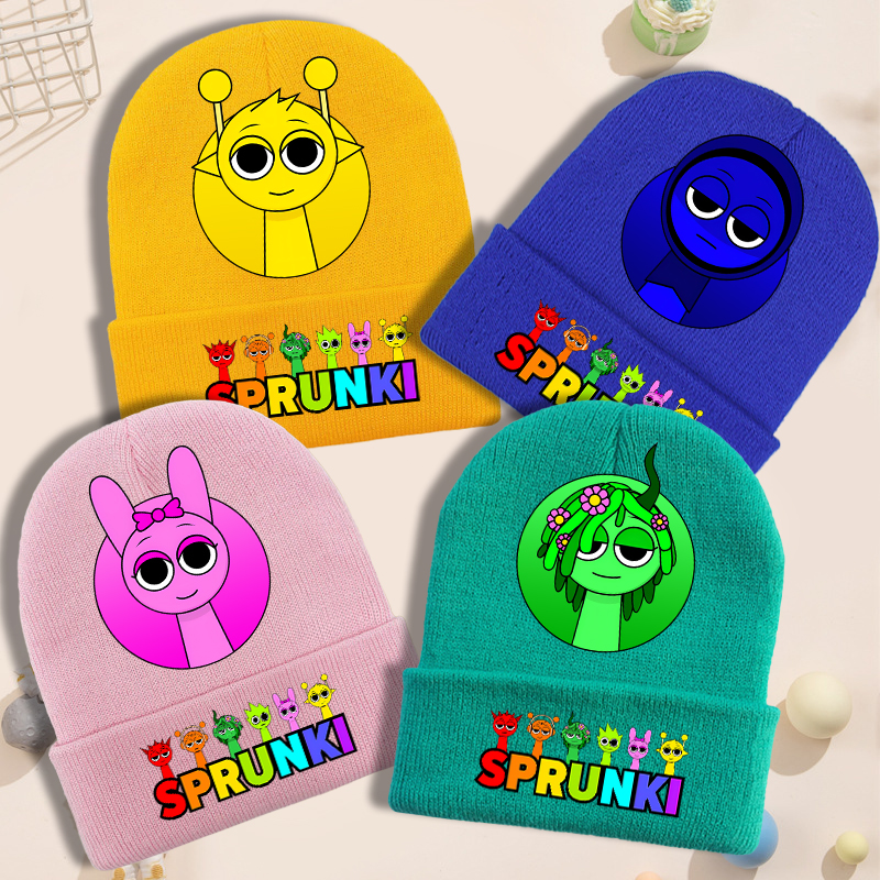 Sprunki Knitted Hat for Childr - Street Fashion Hats avis et prix