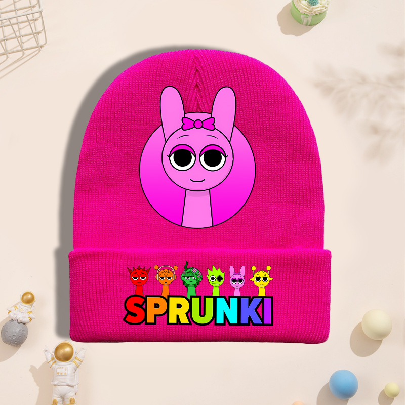 Sprunki Knitted Hat for Childr - Street Fashion Hats avis et prix