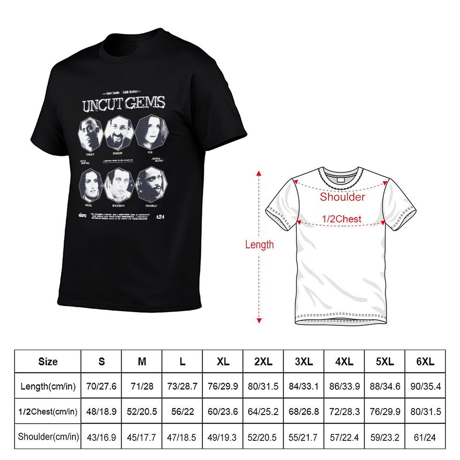 definitely not uncut gems T-Sh - Street Fashion Definition avis et prix