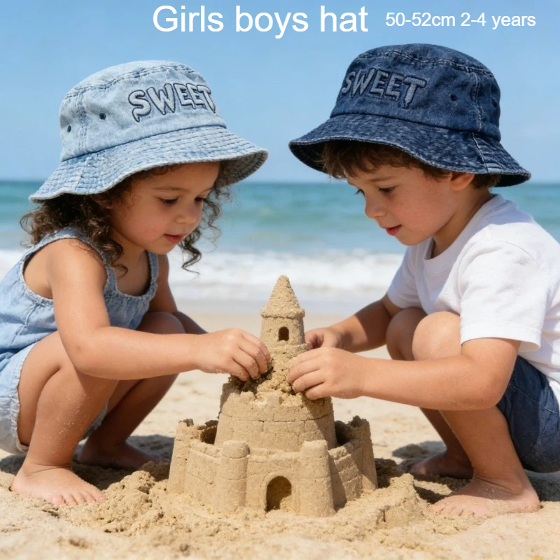 Japanese Retro Kids Bucket Hat - Street Fashion Hats avis et prix