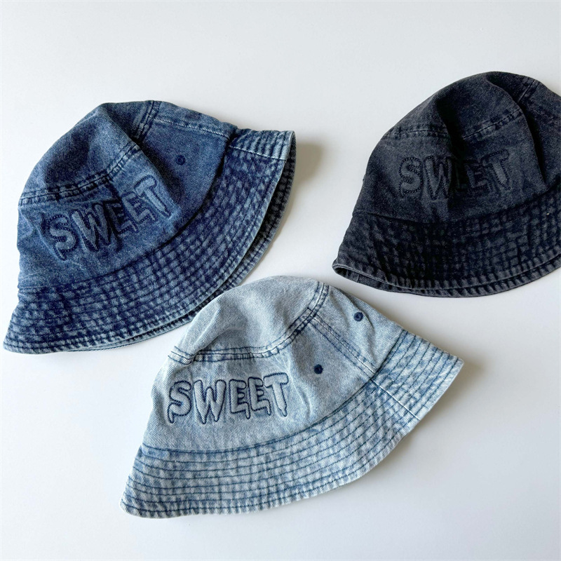 Japanese Retro Kids Bucket Hat - Street Fashion Hats avis et prix