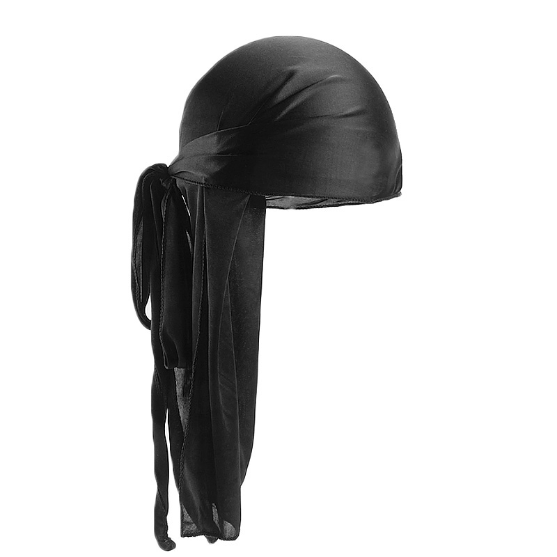 Unisex Silky Long Tail Durag P - Street Fashion Hats avis et prix