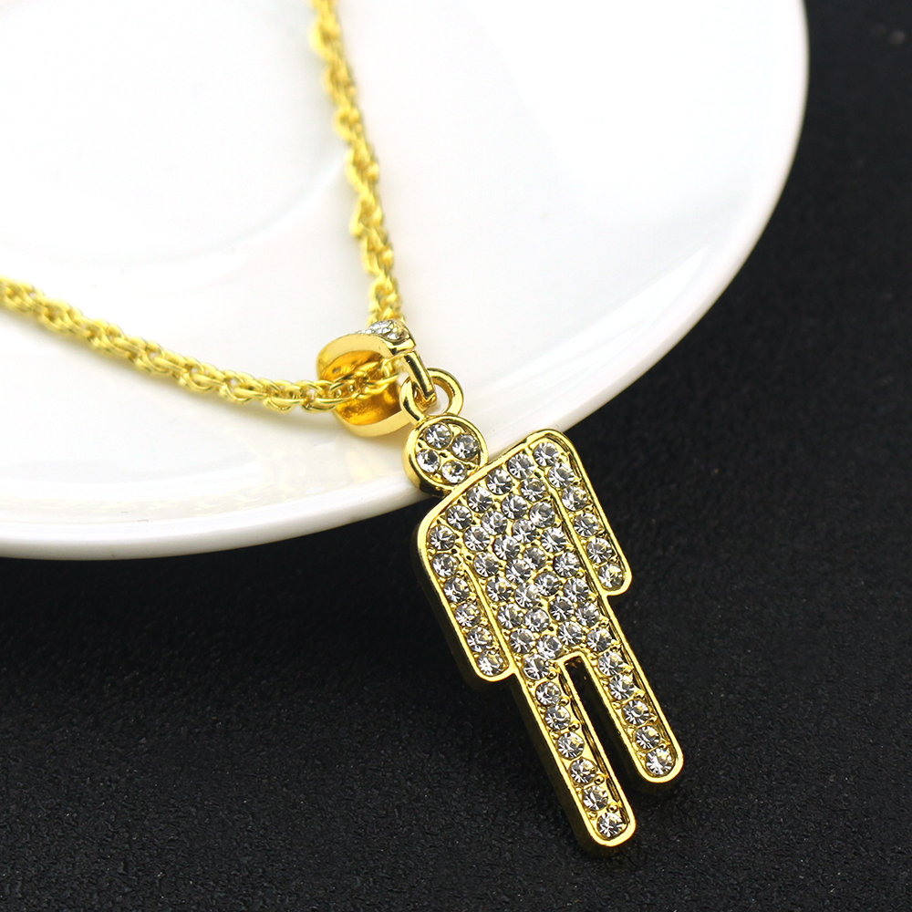 Hip Hop Necklace Stainless Ste - Street Fashion Necklace avis et prix