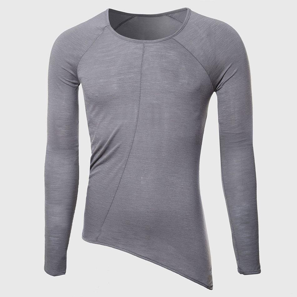 Men Cool Longline T Shirts Cut - Longline Tee Oversized avis et prix