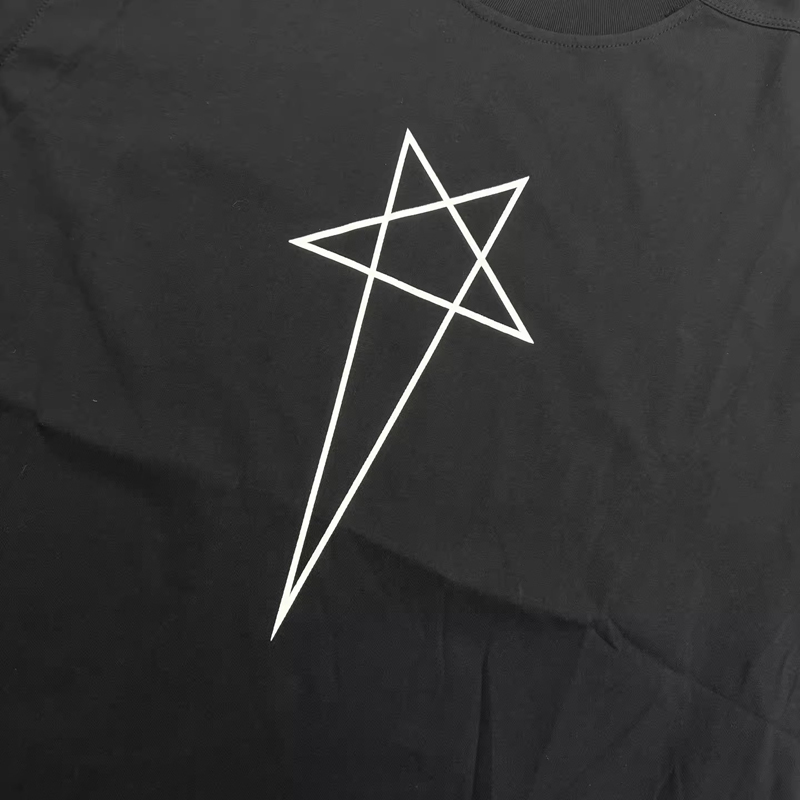 Oversized Black RO Style White - Longline Tee Oversized avis et prix