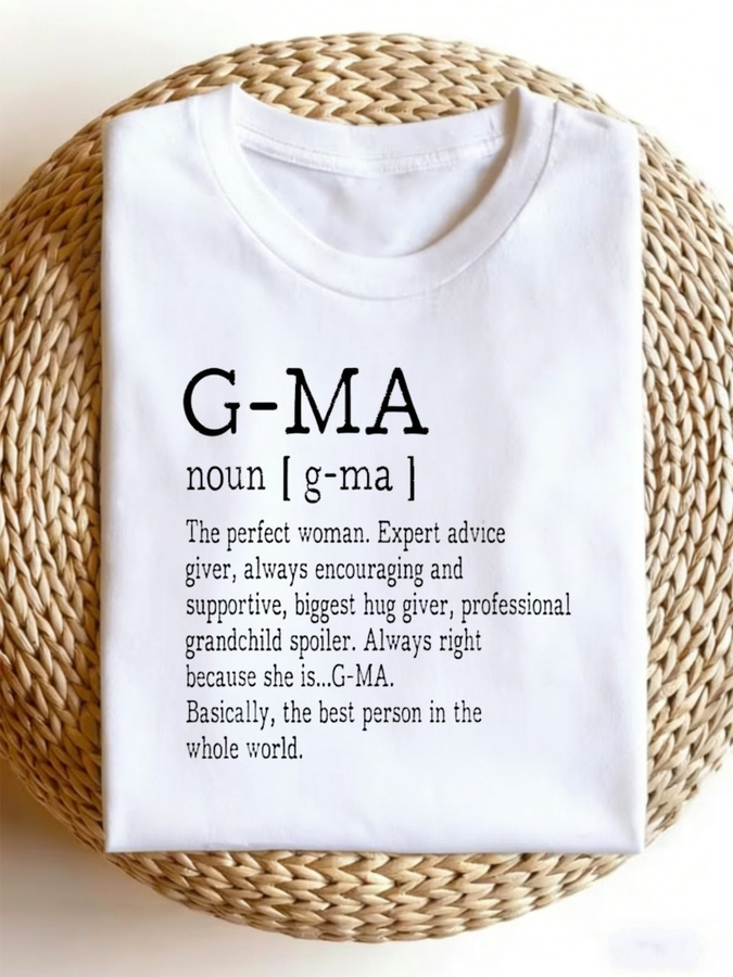 Fun Retro Pattern T-shirt, G-M - Street Fashion Definition avis et prix