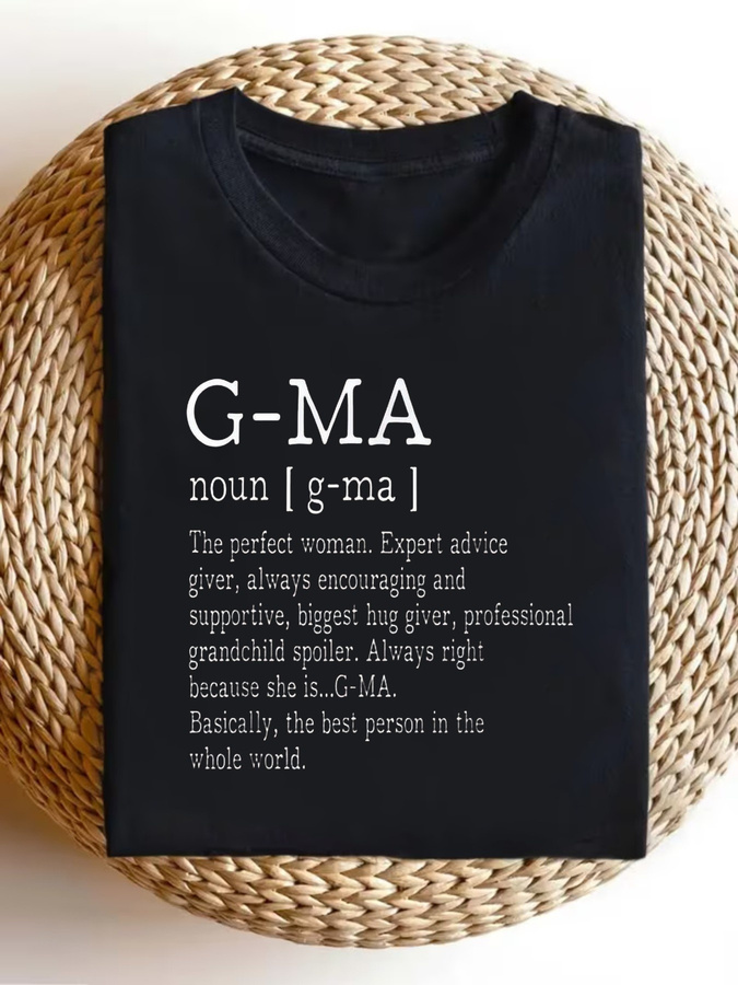 Fun Retro Pattern T-shirt, G-M - Street Fashion Definition avis et prix