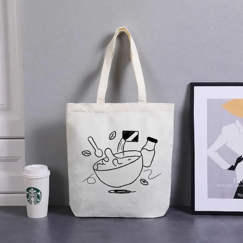 Bread Jam Line Art Canvas Tote - Tote Bag Canvas Print avis et prix