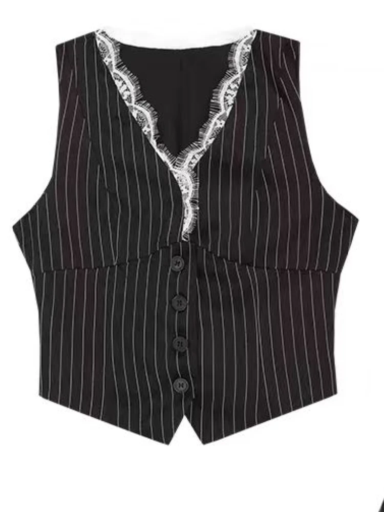 Sexy Lace Retro 2 Pieece Set W - Street Fashion Necklace avis et prix