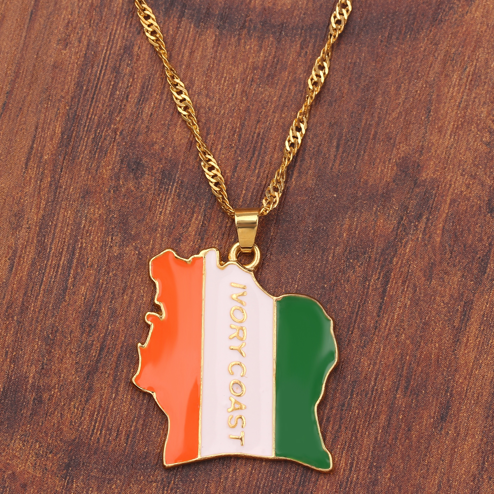 Fashion Trend World Map Neckla - Street Fashion Necklace avis et prix