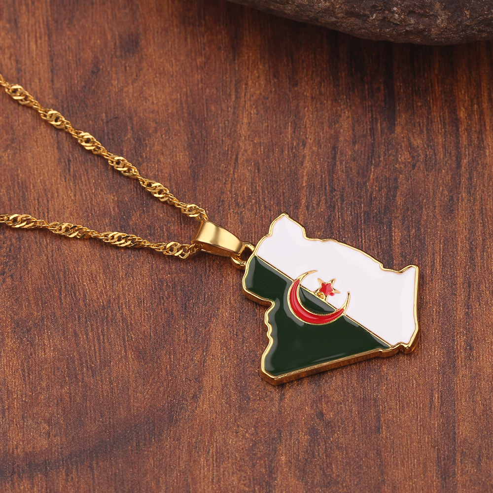 Fashion Trend World Map Neckla - Street Fashion Necklace avis et prix