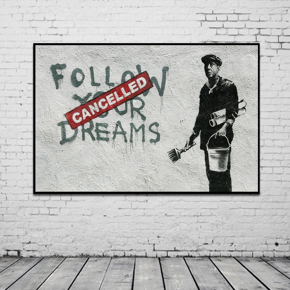 Banksy Abstract Street Graffit - Street Fashion Poster avis et prix