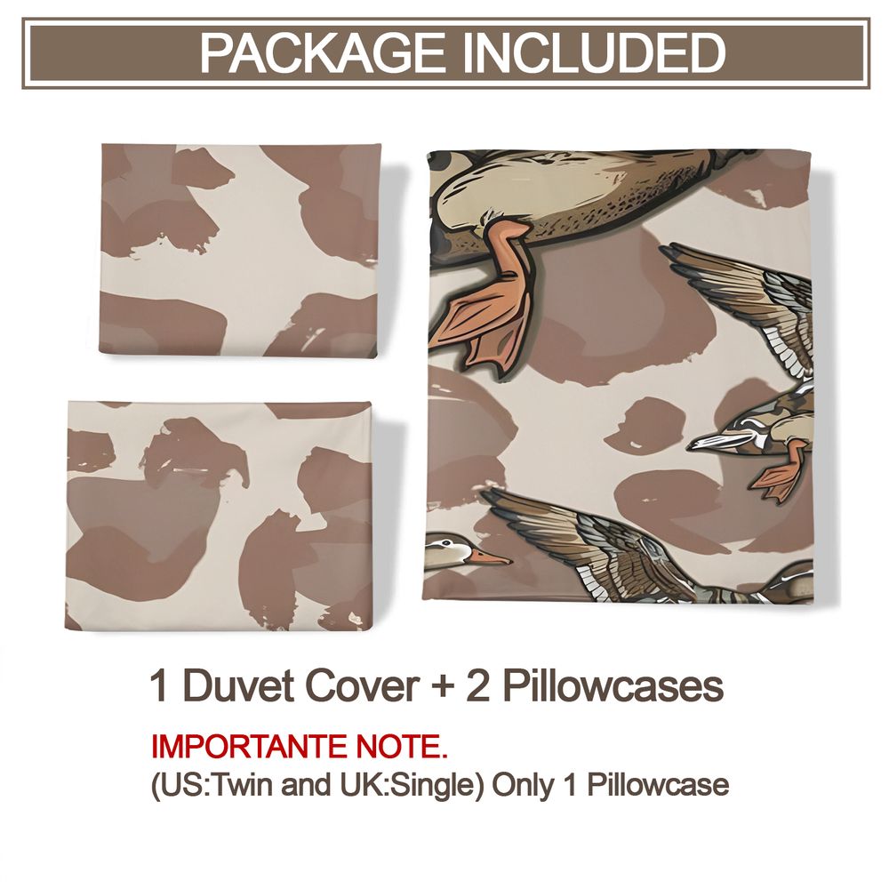 Flying Duck Duvet Cover Set Ca - Camo Pattern Set avis et prix