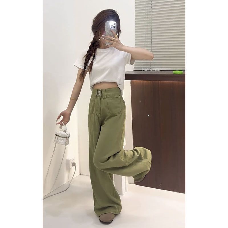 Girls Jeans Japanese Vintage C - Japanese Street Fashion Female avis et prix