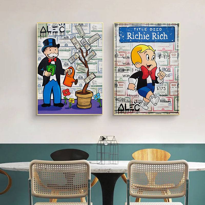 Fashion Alec Monopoly Milliona - Street Fashion Poster avis et prix