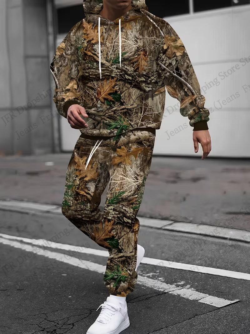 Hunting Camouflage Hoodie Pant - Camo Pattern Set avis et prix