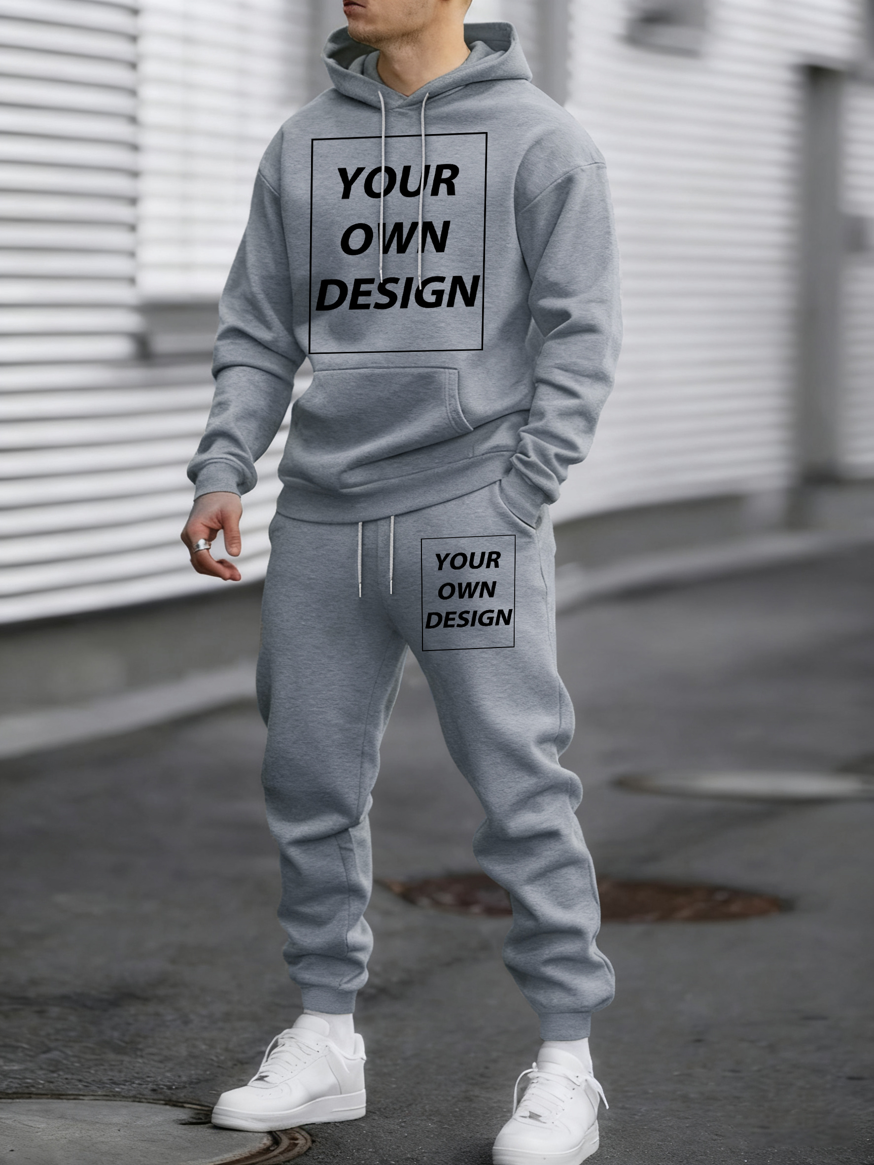 Spring Autumn Hoody Set Custom - Street Fashion Logo avis et prix