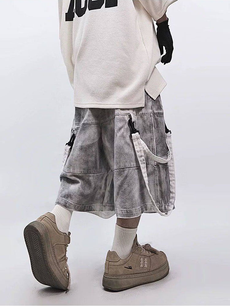 Retro Hip-hop Men's Ripped Jea - Street Fashion Hip Hop avis et prix