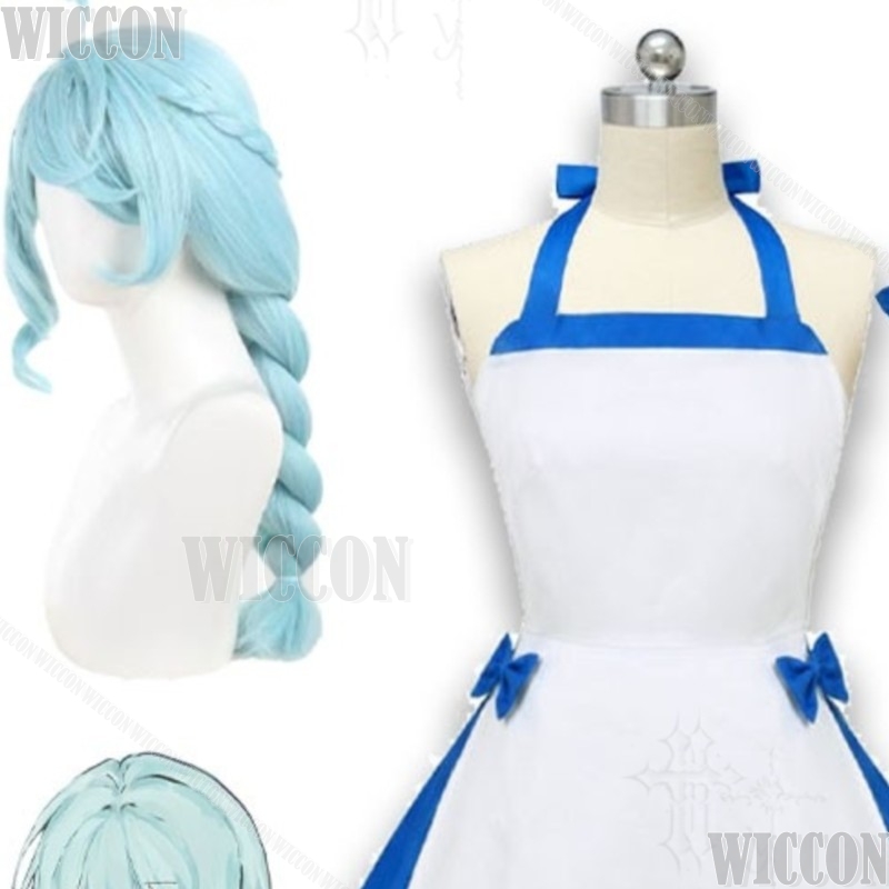Blue Character Dress Zeno Summ - Japanese Street Fashion Female avis et prix