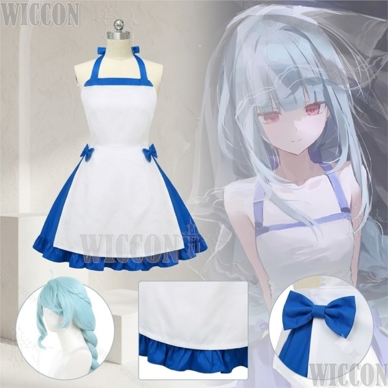 Blue Character Dress Zeno Summ - Japanese Street Fashion Female avis et prix