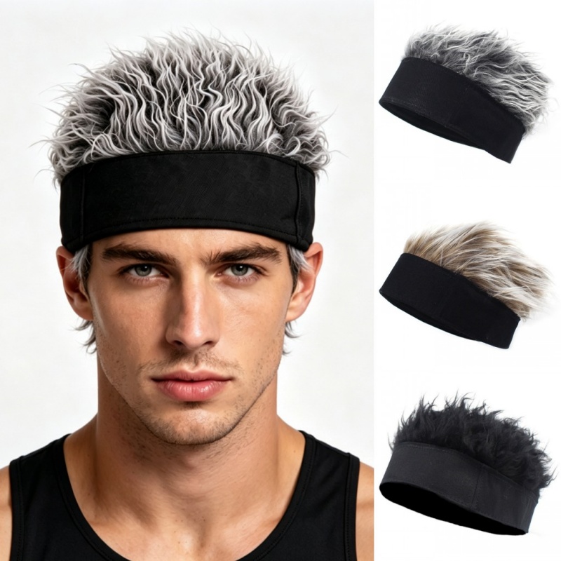 Men Womens Synthetic Wig Spike - Street Fashion Hats avis et prix